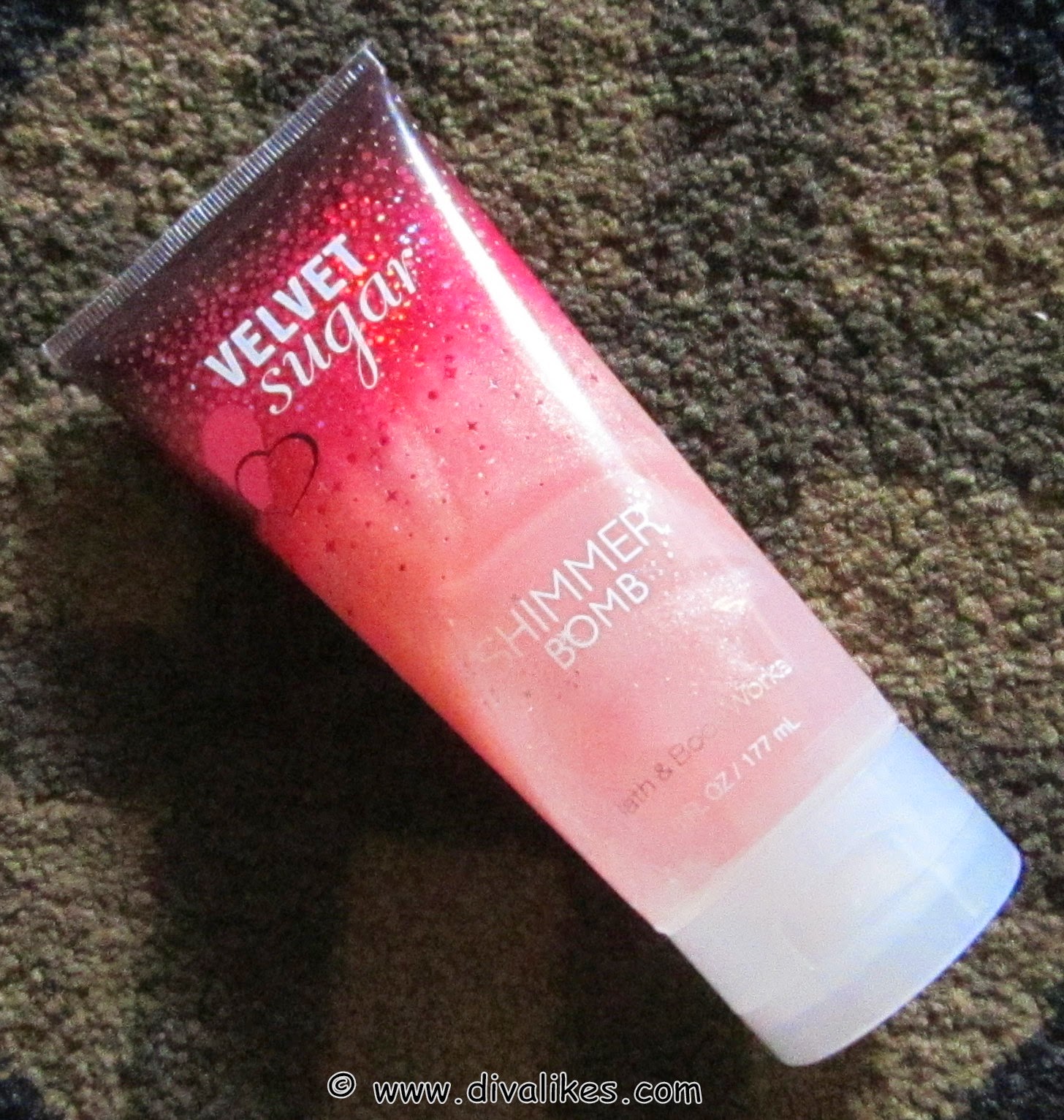 Bath & Body Works Velvet Sugar Shimmer Bomb Review Diva Likes