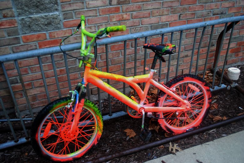 permanent spray paint for bikes