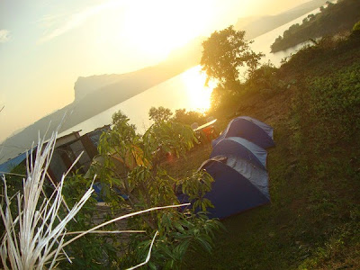Pawna Lake Camping tent view Pawna Lake Camping