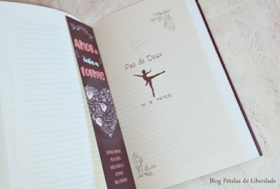 Pass de Deux, M S Fayes Resenha: livro "Amor de todas as formas", Tatiana Amaral, M. S. Fayes, Raiza Varella, JC Ponzi, Mila Wander