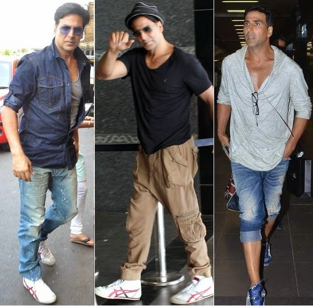 Akshay kumar in casual airport style
