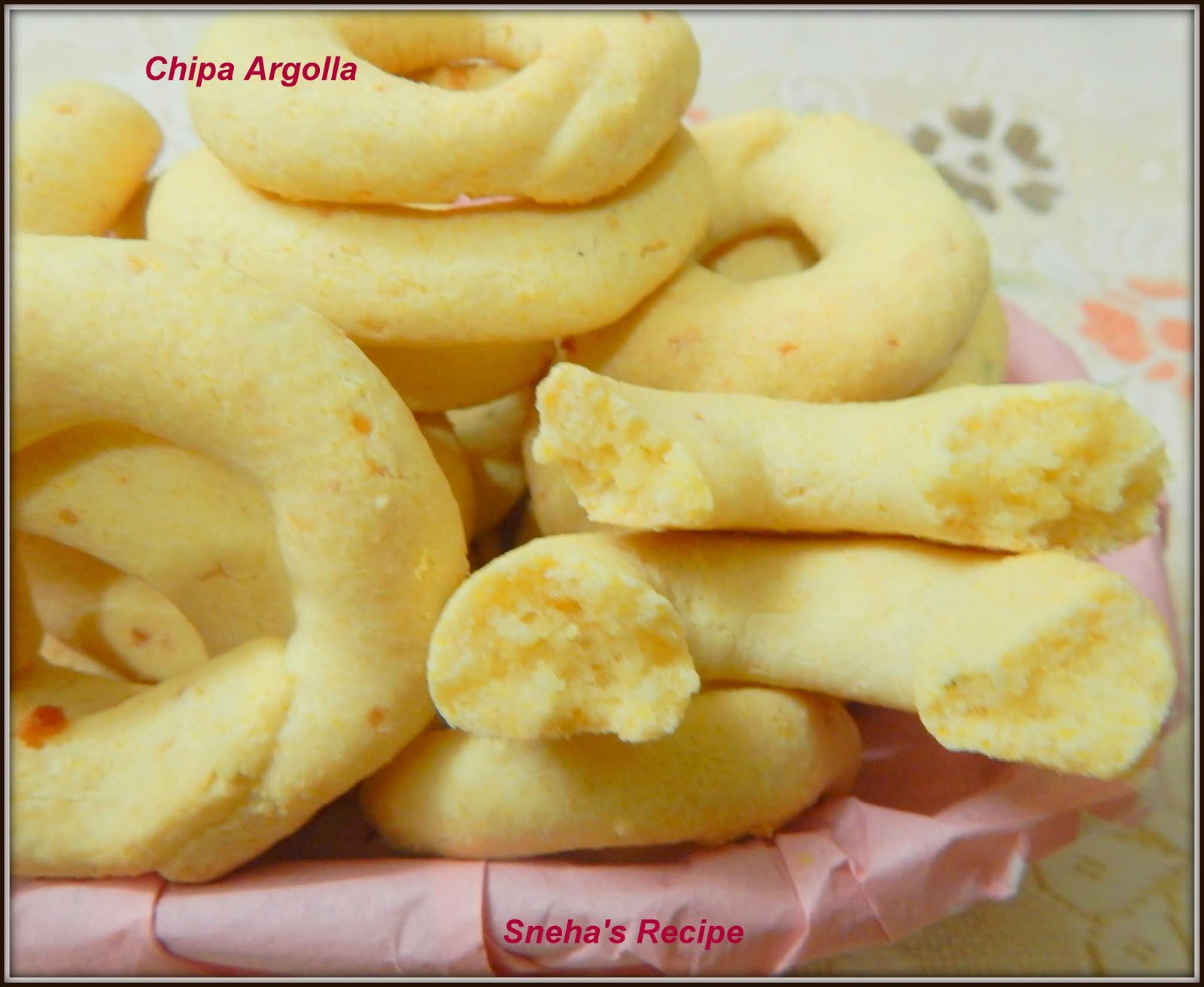 Chipa Argolla#BakingBloggers - Sneha's Recipe