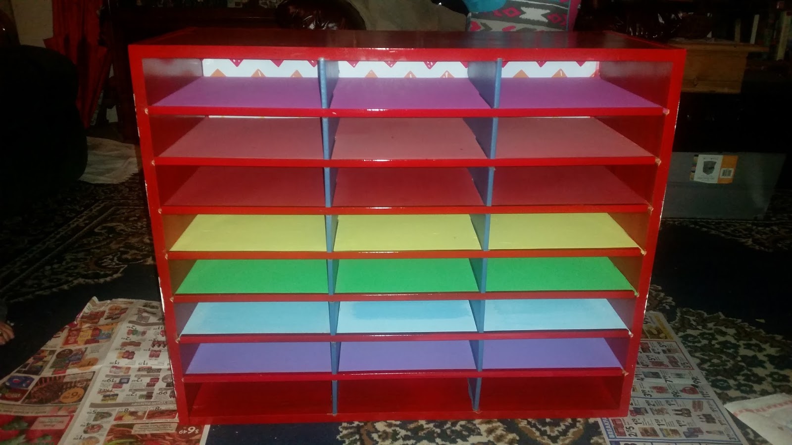 Sharing with Miss Shawnda: DIY Pocket Chart Calendar