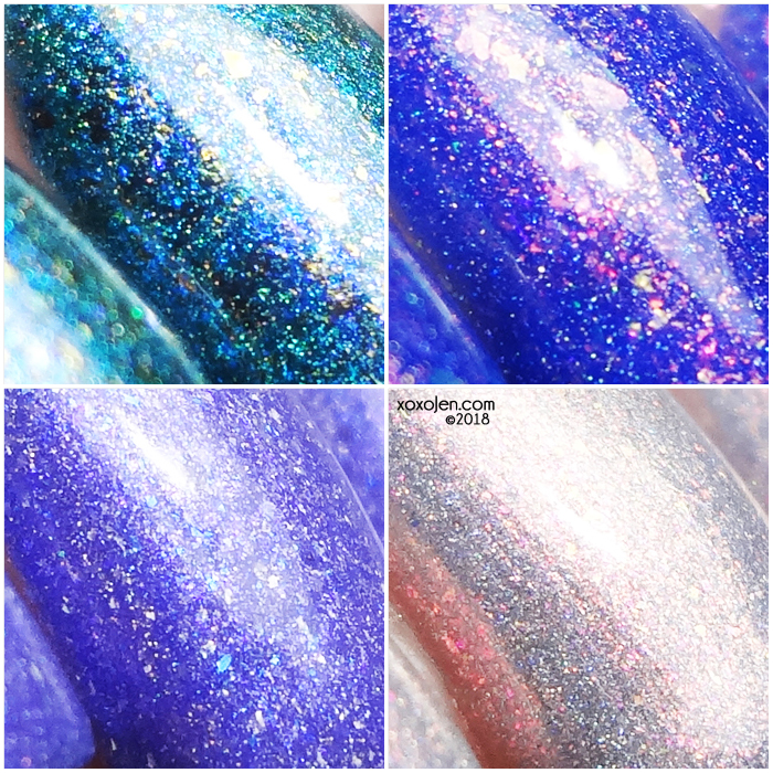 xoxoJen's swatches of Great Lakes Lacquer HHCs