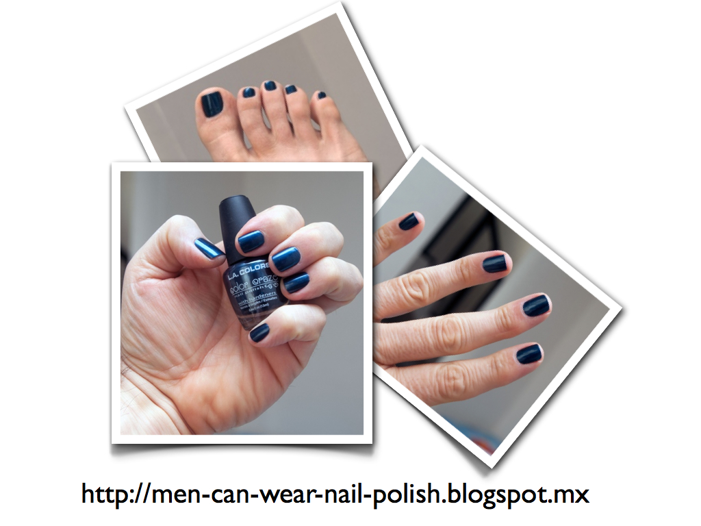 Men can wear nail polish May 2013