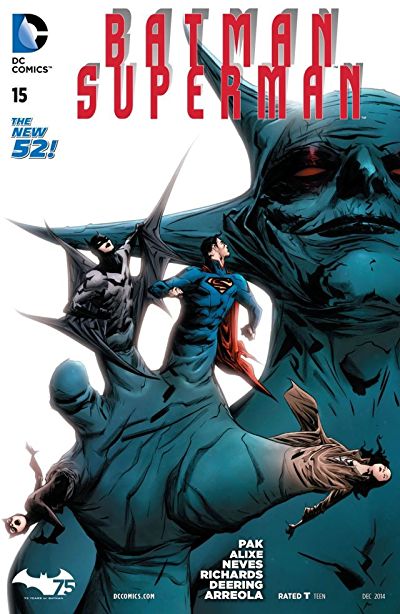 Cover for Batman/Superman (2013) #15