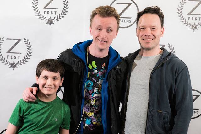 Actor Paul Cram, Jeremy Duerson at Z Film Festival