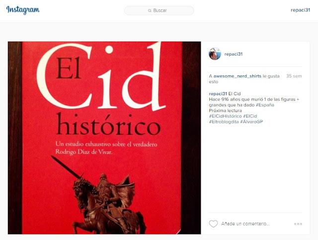 El Cid Histórico - Gonzalo Martínez Díez - Planeta - Álvaro García - el troblogdita - ÁlvaroGP - El Cid - Rodrigo Díaz de Vivar - Instagram - @repaci31 El Cid Histórico - Gonzalo Martínez Díez - Planeta - Álvaro García - el troblogdita - ÁlvaroGP - El Cid - Rodrigo Díaz de Vivar - Instagram - @repaci31