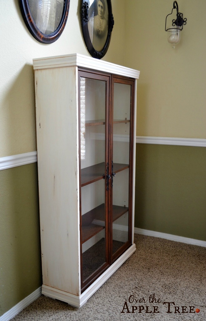 Over The Apple Tree Thrift Store Hutch Makeover