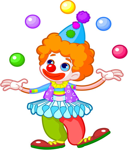 clipart clown cirque - photo #29
