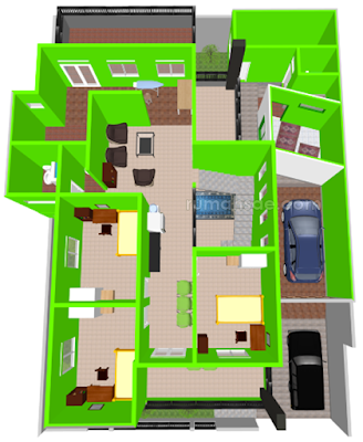 Denah Rumah Minimalis 2 Lantai Denah Rumah Minimalis 2 Lantai