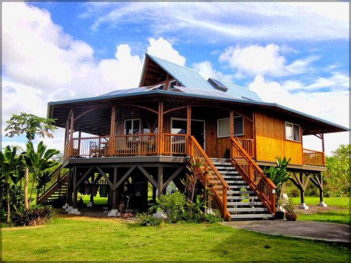 Modern Bamboo Houses Interior and Exterior Designs