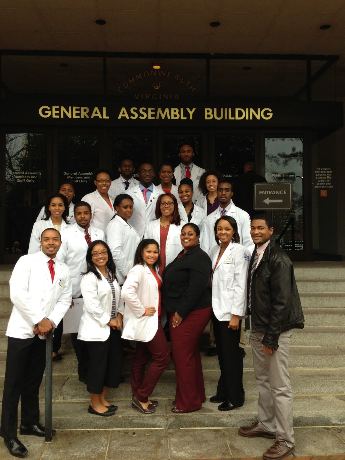 Hampton University News HU Pharmacy students visit, advise at General Assembly