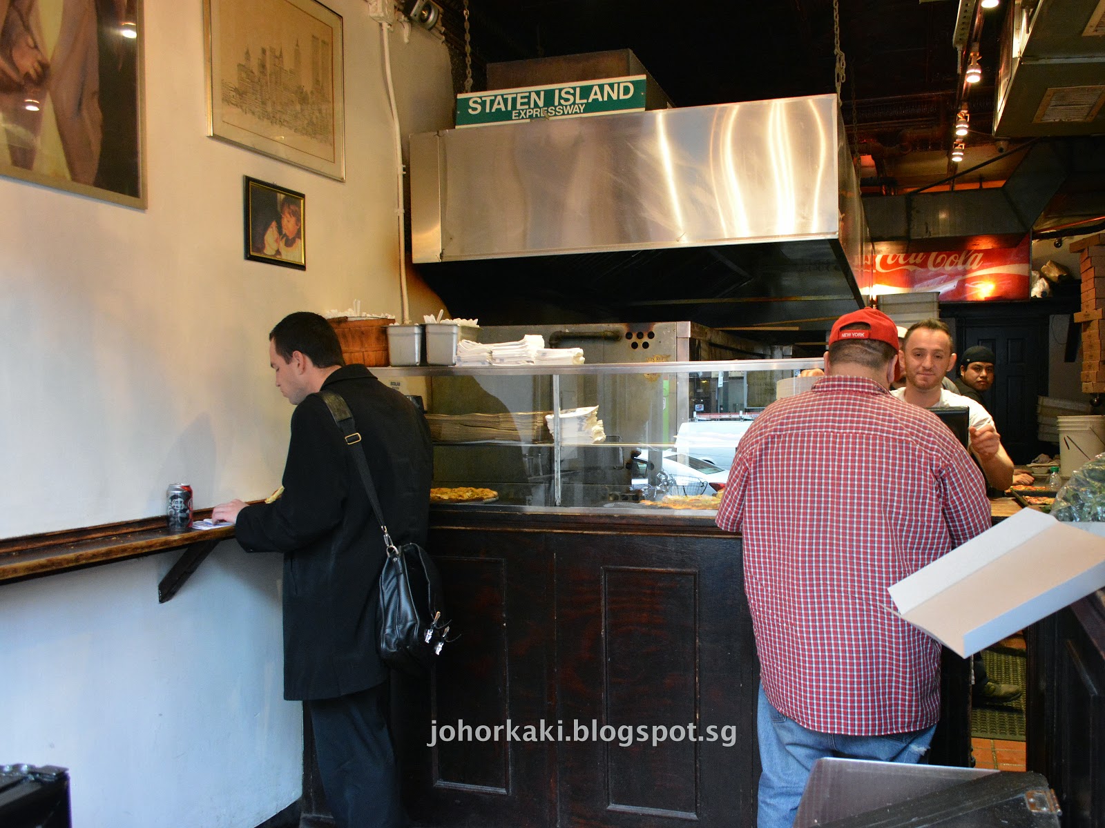 Artichoke Pizza in NYC New York Tony Johor Kaki Travels for Food