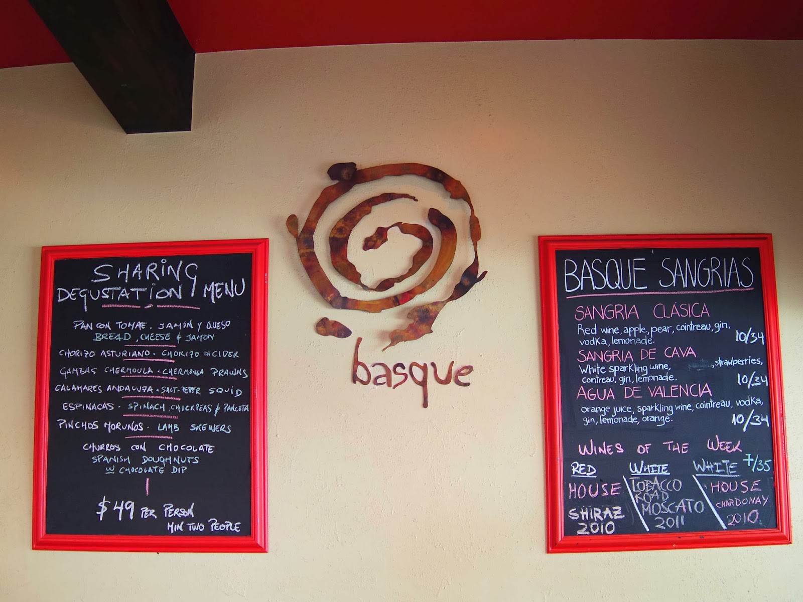 Basque Restaurant and Tapas Bar Review Chapel Street