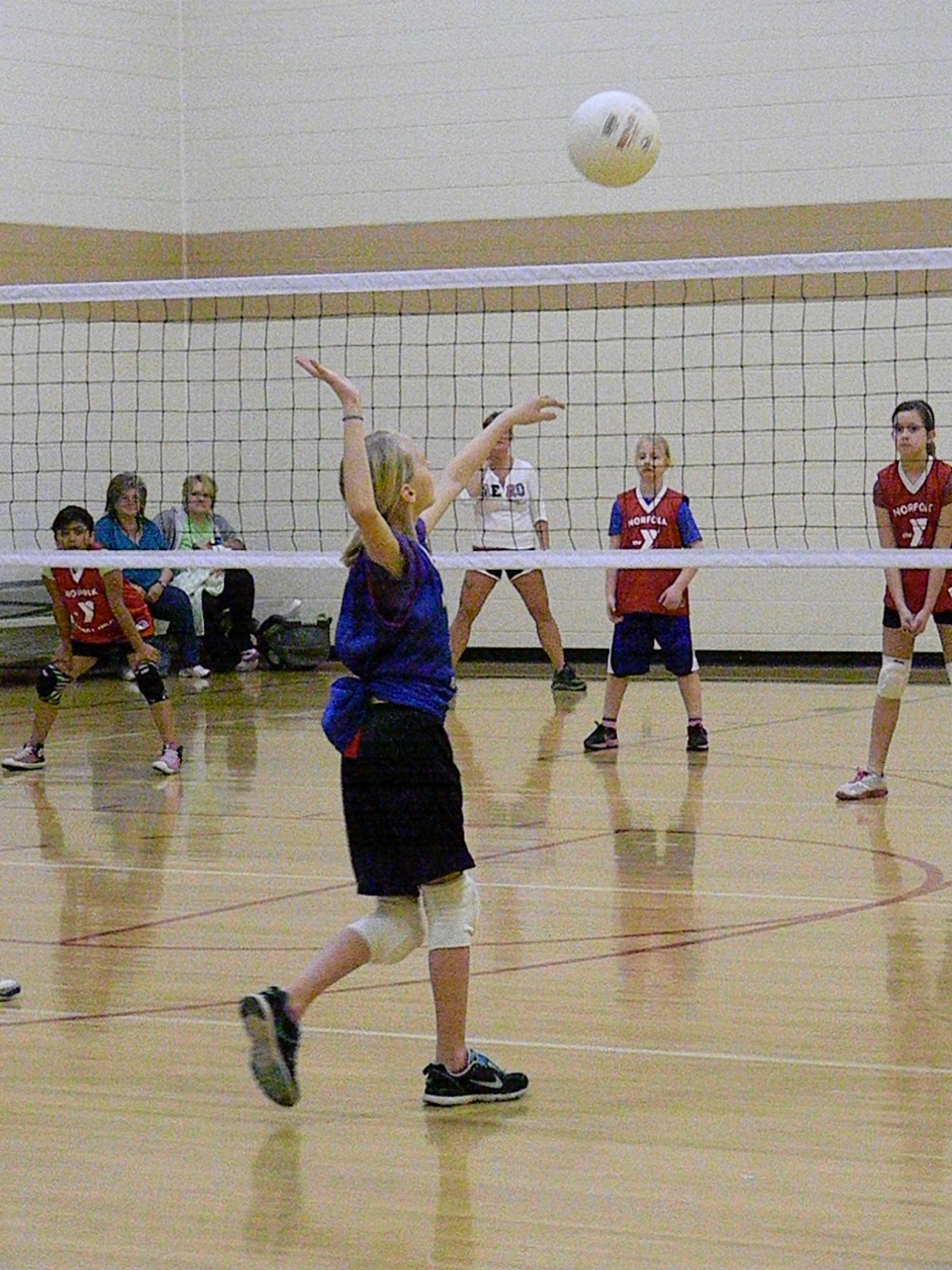 Tutus and ChooChoos Spring YMCA Volleyball