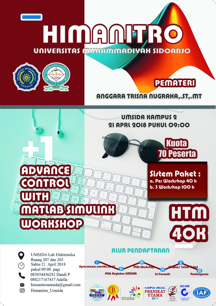 himanitro, poster kegiatan, contoh poster, contoh pamflet, himanitro umsida, umsida