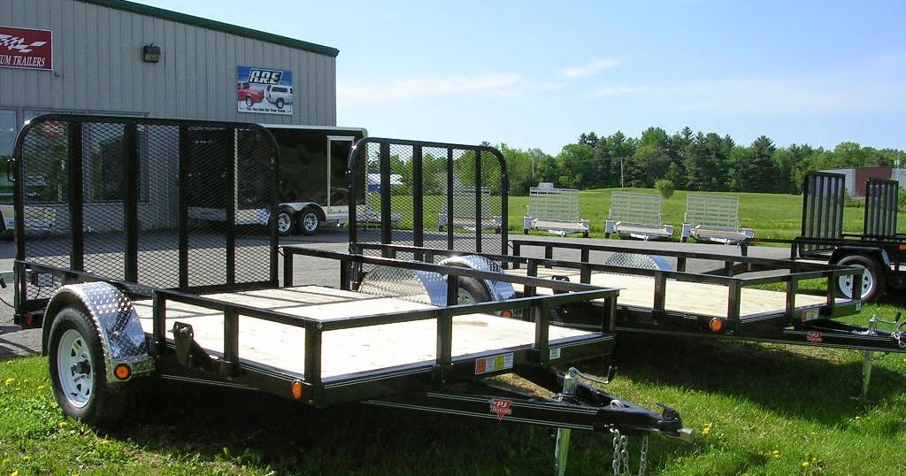 Michaud's Trailers Winslow Maine PJ Utility Trailers