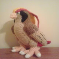 PATRON GRATIS PIDGEOT POKEMON AMIGURUMI 30716