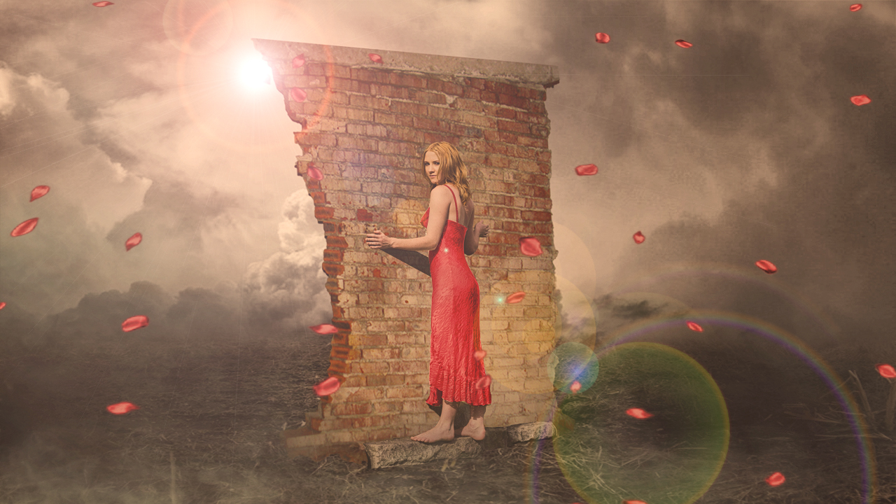 Broken Wall Photo Manipulation - BaponCreationz