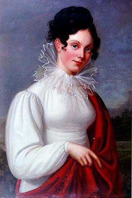 Portrait de Wilhemine Herzlieb, Louise Seidler Portrait de Wilhemine Herzlieb, Louise Seidler
