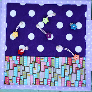 Starry night quiet book page
