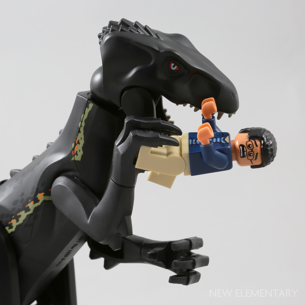 Lego Jurassic World Dinosaurs Velociraptor T-Rex Indoraptor Raptor Movie  Rex