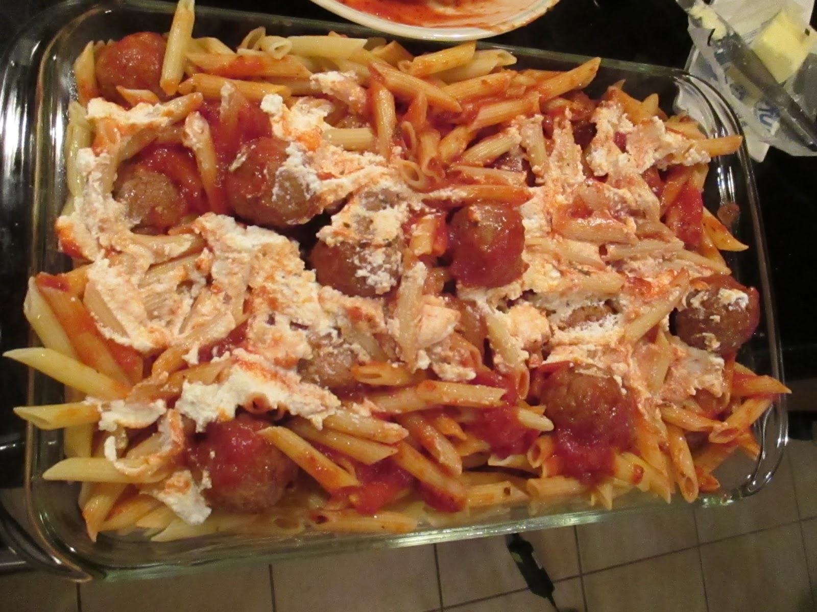 Finding What I Love Recipe Penne Meatball Casserole