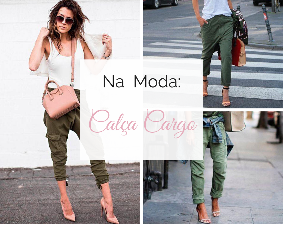 calça cargo moda