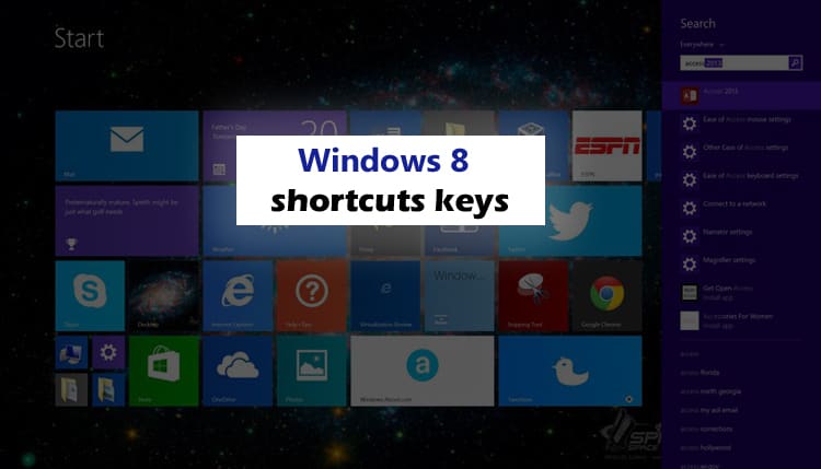 Windows 8 shortcuts keys क्या आप जानते है Windows 8 shortcuts keys क्या आप जानते है