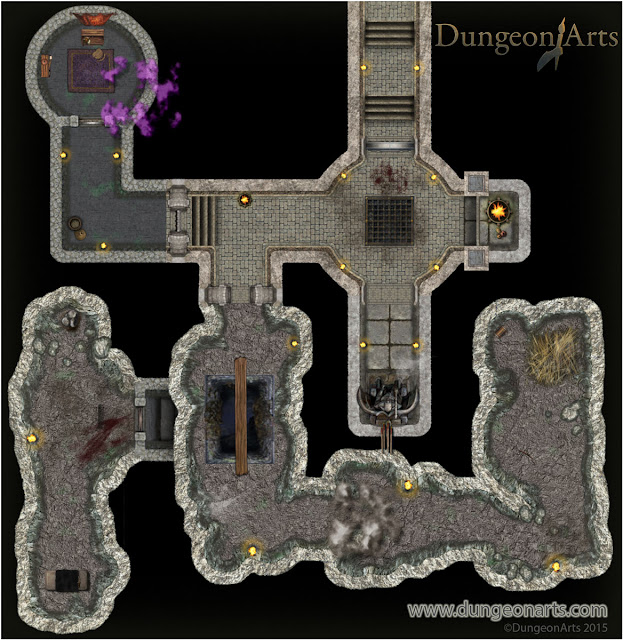 Dungeon Tiles Compatibility Map
