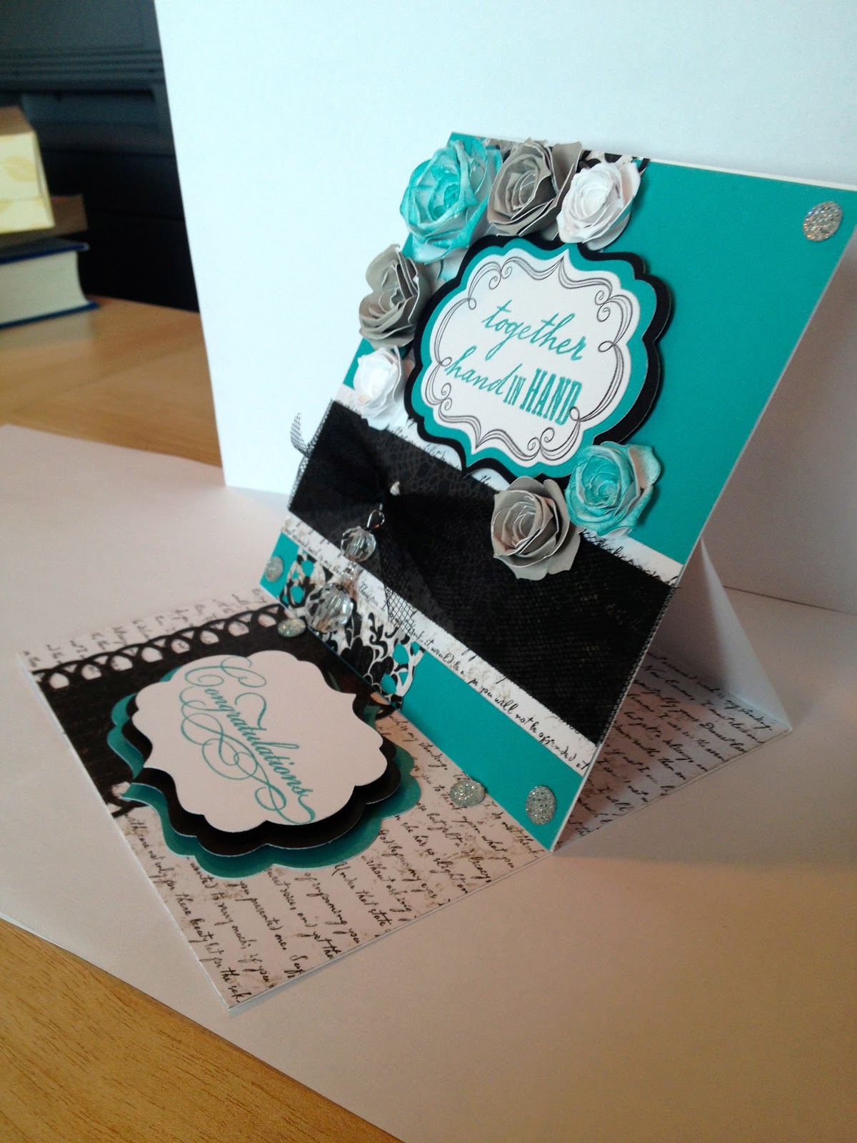 It's a Girl Thing! For Always Easel Wedding Card including Video Tutorial