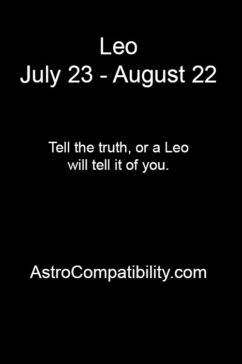 horoscope leo personality