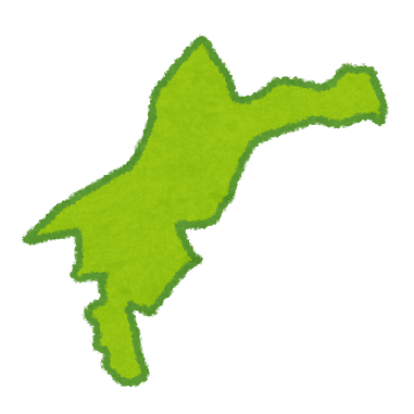 四国地方4県の地図のイラスト 都道府県 かわいいフリー素材集 いらすとや