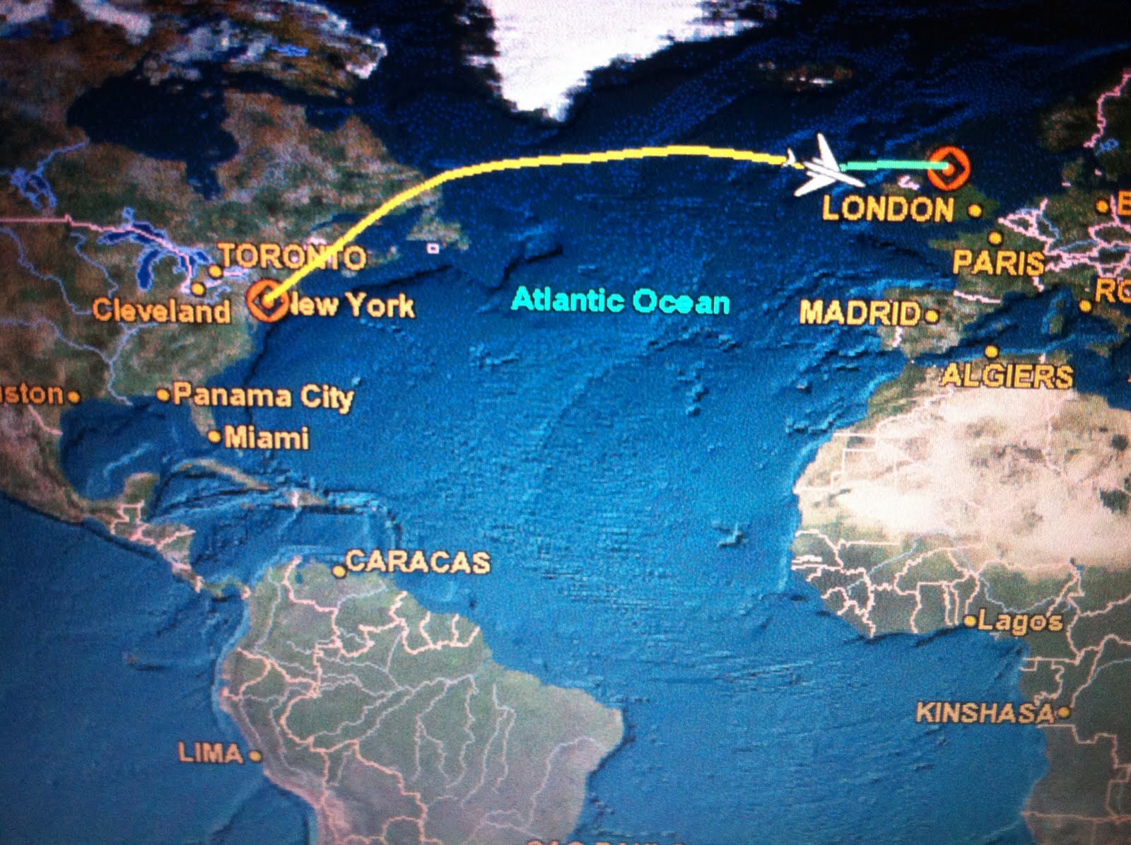Transatlantic Flight Paths _ Airline Route Maps – EIMIZ