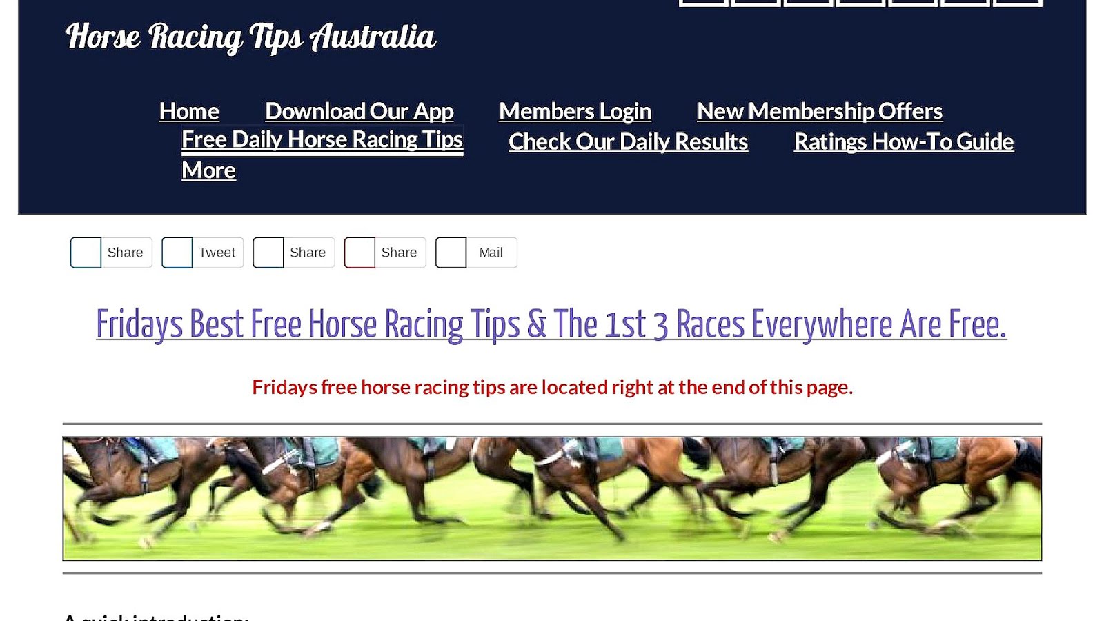 Free Horse Racing Results Horse Choices