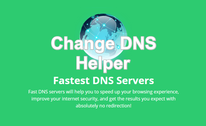Change DNS Helper Change DNS Helper