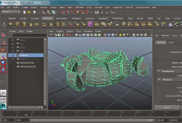 Houdini Engine To Autodesk Maya And Unity Video Tutorials Cg Tutorial