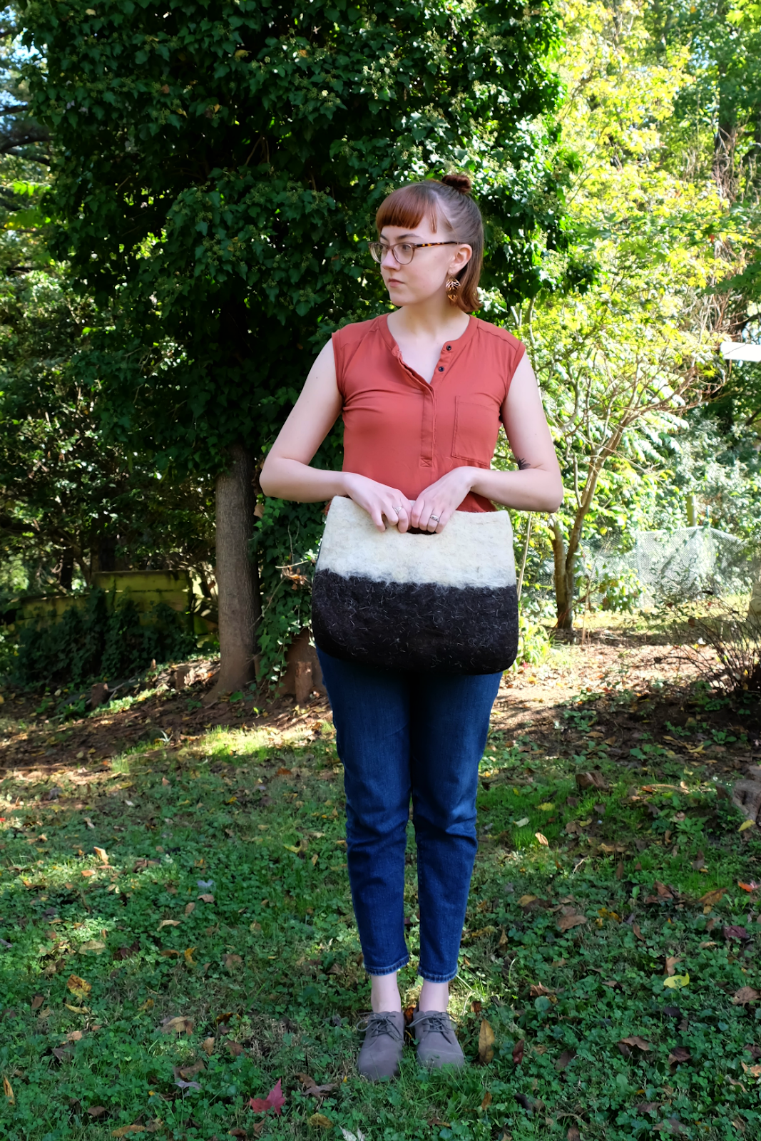 Amalou Wool Felted Handbag review Amalou Wool Felted Handbag review