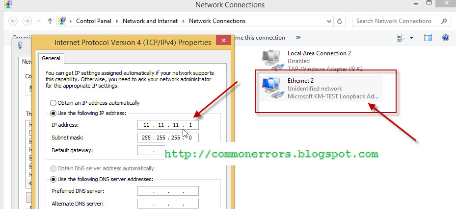 error when connecting to the gns3 server