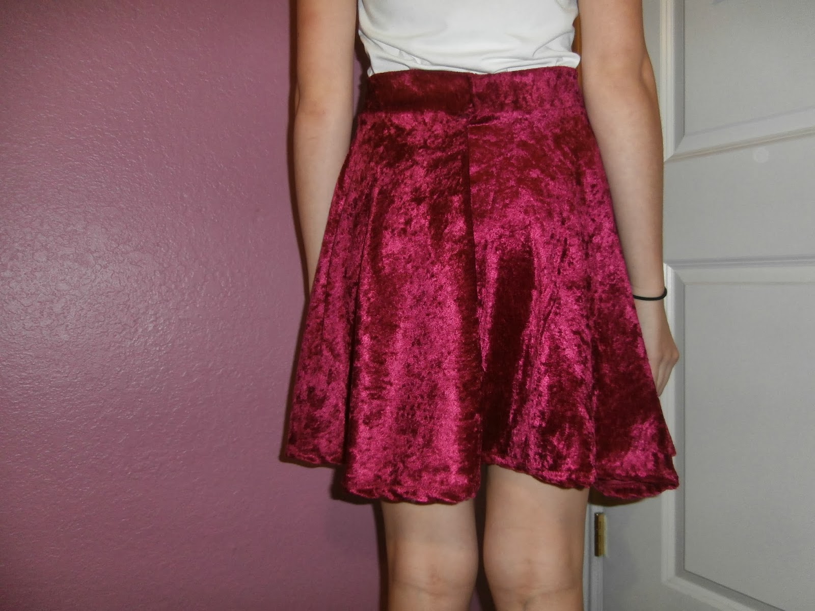 DIY Courtney Velvet 3/4 Circle Skirt Tutorial