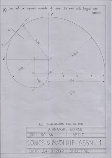 Engineering Graphics Involutes engineering graphics for engineers: construction of involutes