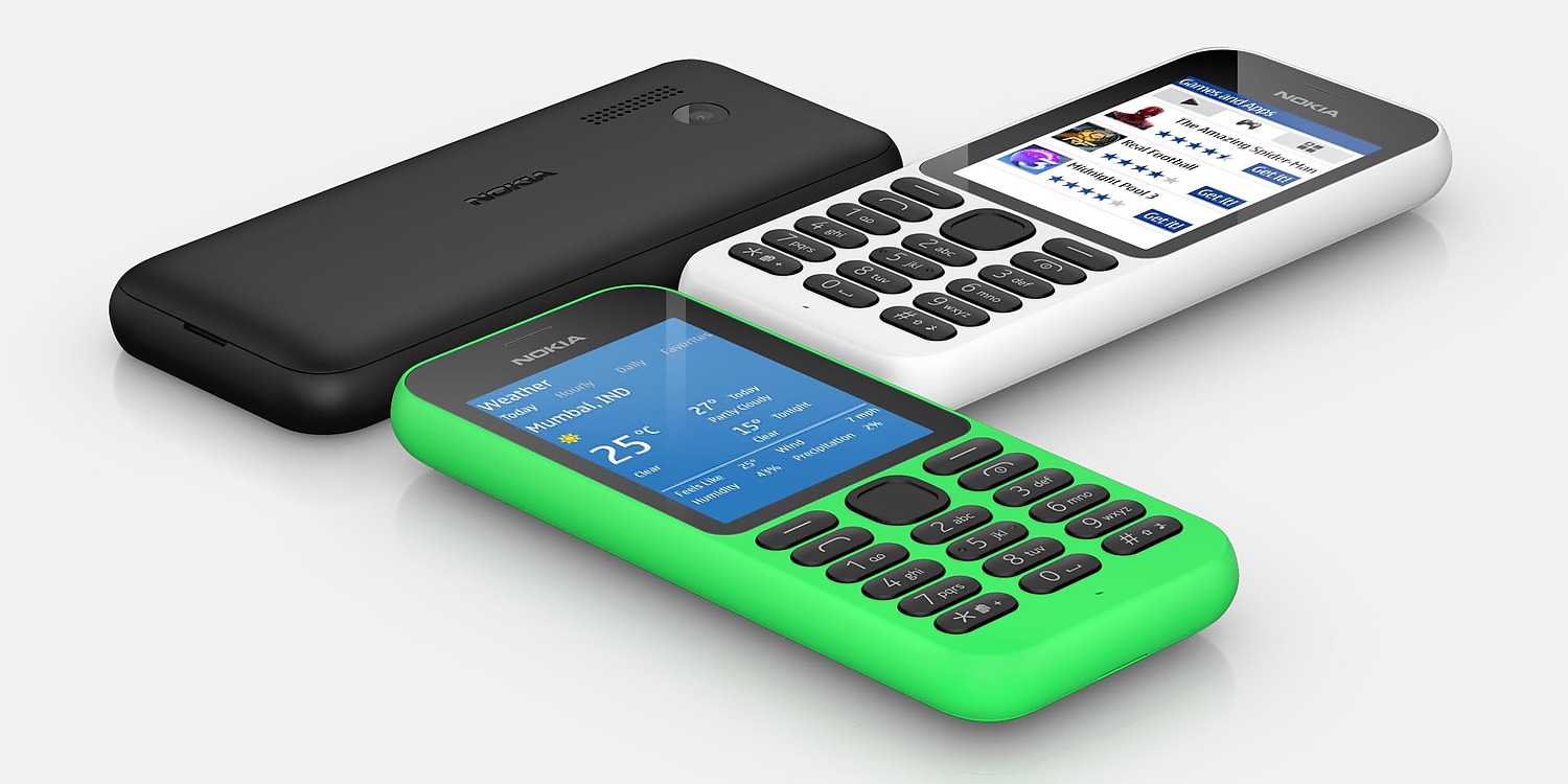 Nokia 215 Review Nokia 215 front selfie camera