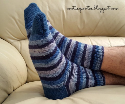 Meias em lã - Meias de Outubro Handmade socks