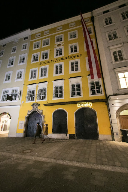 Mozart's Geburtshaus-Casa natale di Mozart-Salisburgo