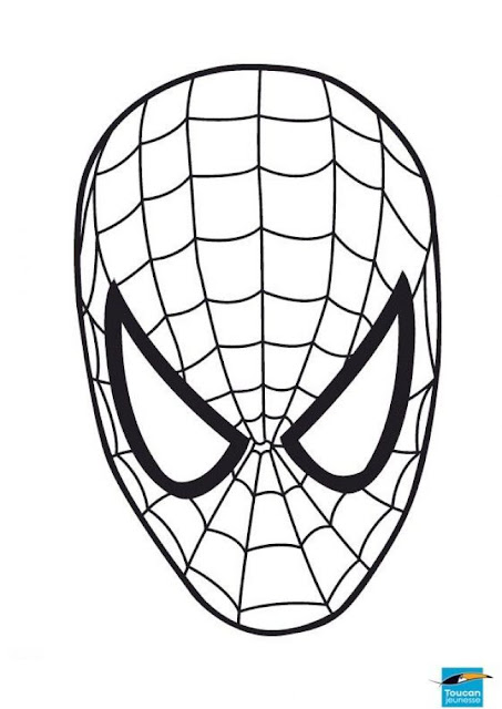 spiderman spider logo outline for pumpkin carving