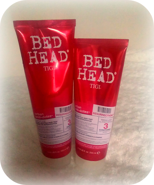 FloweryFloral Bed head Urban antidotes level 3 shampoo and conditioner