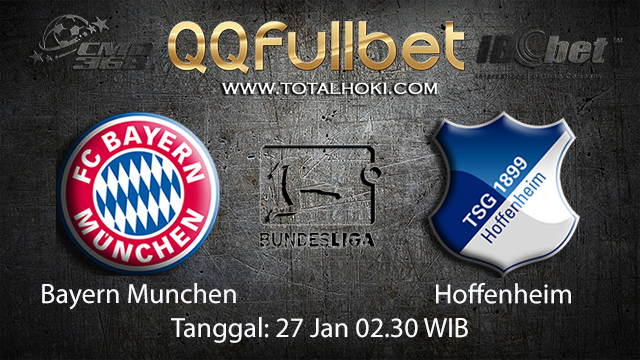 PREDIKSIBOLA - PREDIKSI TARUHAN BOLA BAYERN MUNCHEN VS HOFFENHEIM 27 JANUARI 2018 ( GERMAN BUNDESLIGA )