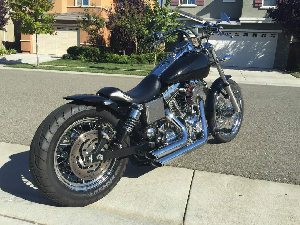 Rocket Bobs Cycle Works David's custom Wide Glide