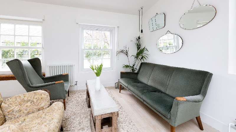 le case più belle di Londra: un duplex minimalista e vintage